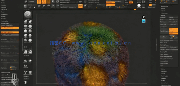 ZBrush3D概念角色设计极限指南工作流程视频教程(图5)