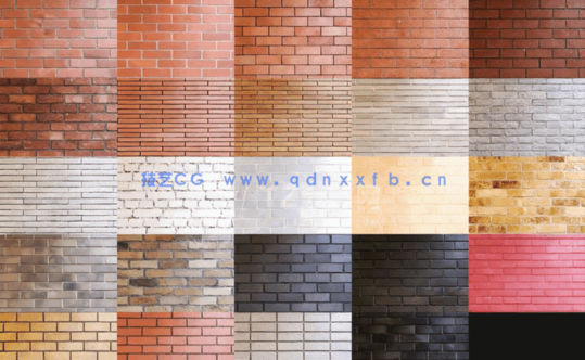 砖块墙面贴图材质 VizPeople – Brick Textures V1(图2) 砖块墙面贴图材质 VizPeople – Brick Textures V1(图2)