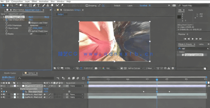 AE初学者视频制作过渡工作流程视频教程(图3)