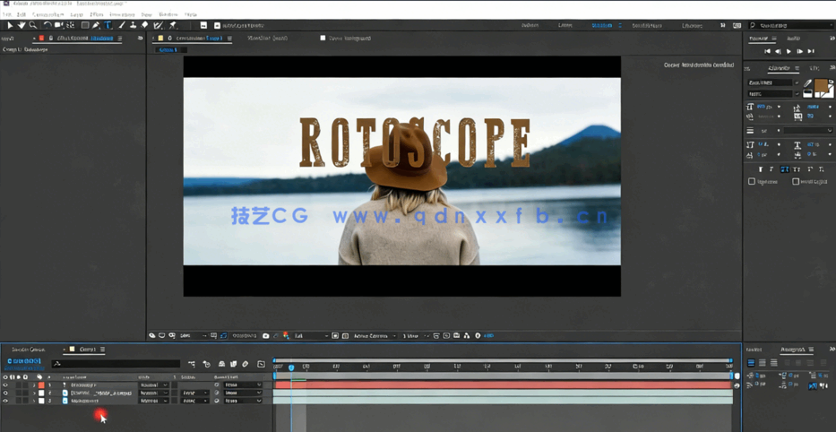 AE创建专业VFX和遮罩后期制作视觉特效工作流程视频教程(图5)