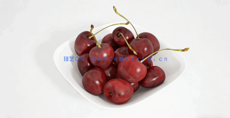 樱桃水果模型 Cherries Fruit model(图4) 樱桃水果模型 Cherries Fruit model(图4)