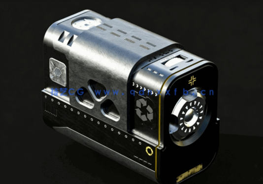 科幻硬表面箱体道具场景细节3D模型资源包(图2) 科幻硬表面箱体道具场景细节3D模型资源包(图2)