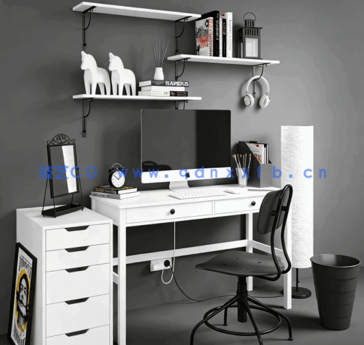 [家具模型] 精品家具装饰等3D模型合集2024年第五季(图5)