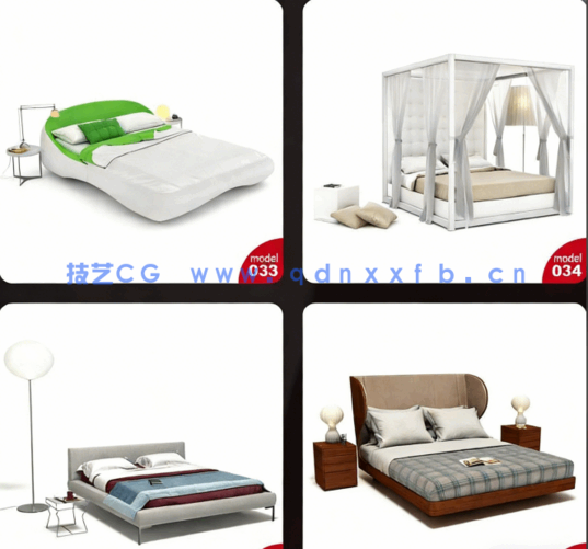 36组高品质卧室家具套装3D模型合集 Evermotion Archmodels第123季(图2) 36组高品质卧室家具套装3D模型合集 Evermotion Archmodels第123季(图2)