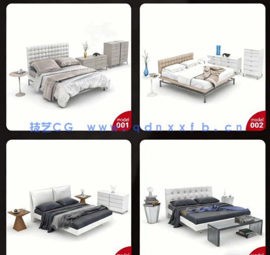 36组高品质卧室家具套装3D模型合集 Evermotion Archmodels第123季(图3) 36组高品质卧室家具套装3D模型合集 Evermotion Archmodels第123季(图3)