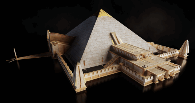 [建筑景观] 埃及古老帝国相关建筑景观场景3D模型合集(图8)