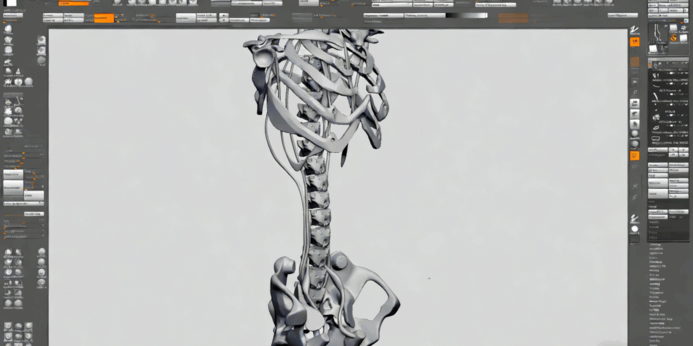  ZBrush机器人内骨骼详细实例视频教程(图5)