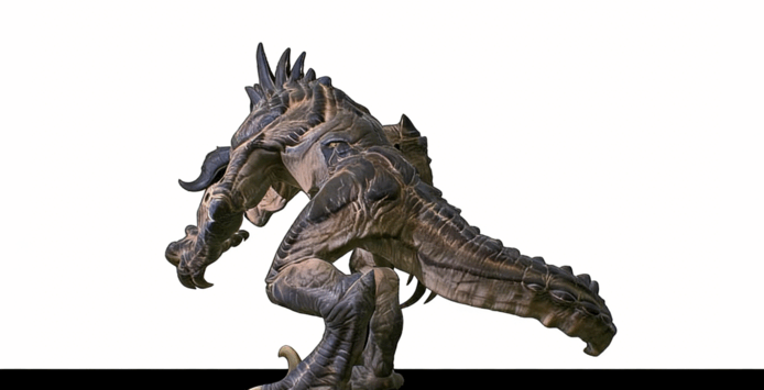 Zbrush雕刻怪兽角色设计制作视频教程 (图2)