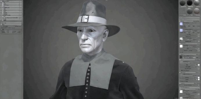 3A级游戏工作室Epic Games角色制作工作流程视频教程(图3)