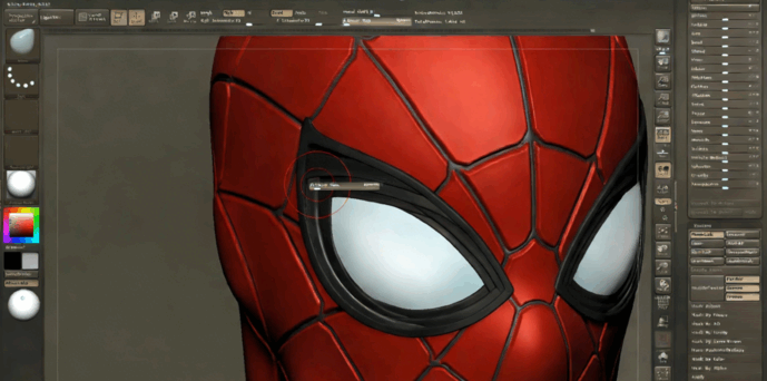 ZBrush蜘蛛侠建模完整制作流程视频教程 (图4)