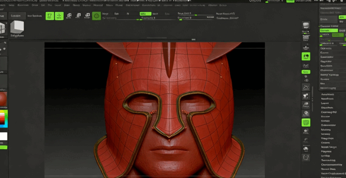  ZBrush权力的游戏盔甲铠甲完整制作视频教程(图3)