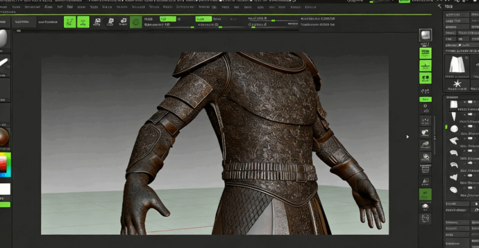  ZBrush权力的游戏盔甲铠甲完整制作视频教程(图5)
