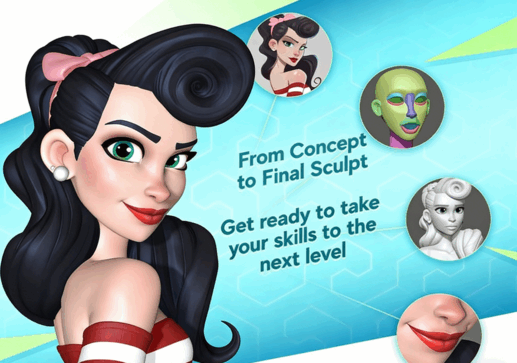 ZBrush角色设计新手入门实例训练视频教程 (图2)