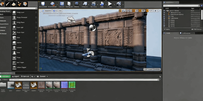 ZBrush与UE4寺庙墙壁完整实例制作视频教程(图2)