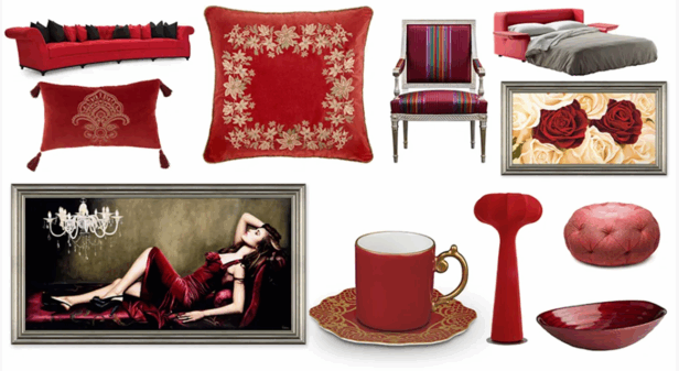 红色系列家具灯饰布艺饰品等软装素材(图2) 红色系列家具灯饰布艺饰品等软装素材(图2)