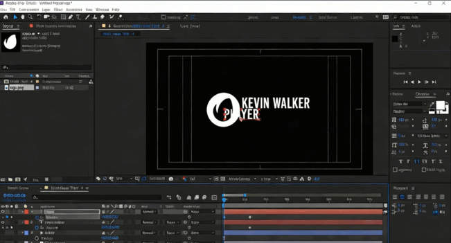 AE创建小故障下三分之一标题动画视频教程(图3)