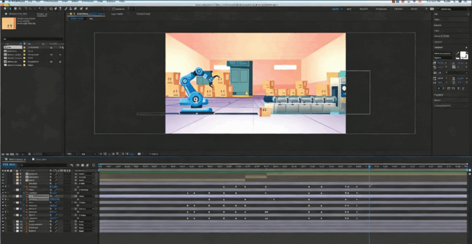 AE初学者制作动画特效基础知识工作流程视频教程(图3)