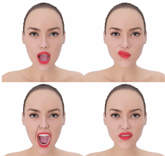 高品质女性模型,8K级贴图,带表情(图3) 高品质女性模型,8K级贴图,带表情(图3)