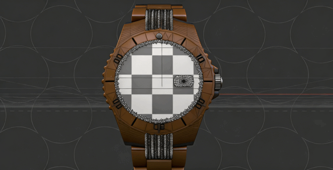 C4D+Octane渲染器金表手表模型 Golden Watch 热度: 51(图3) C4D+Octane渲染器金表手表模型 Golden Watch 热度: 51(图3)