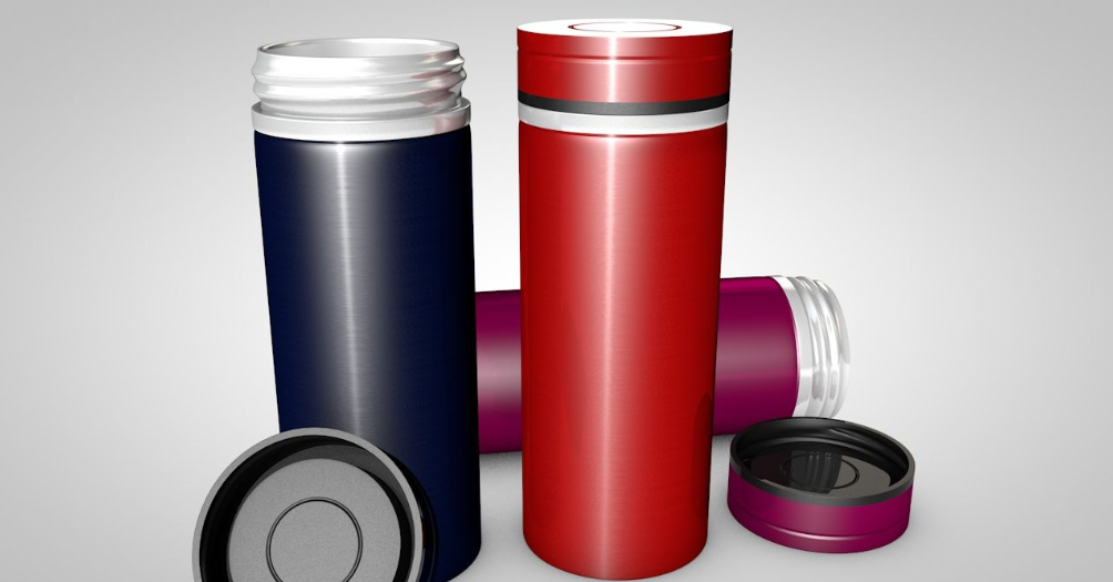 C4D模型 不锈钢杯子 保温杯(图1) C4D模型 不锈钢杯子 保温杯(图1)