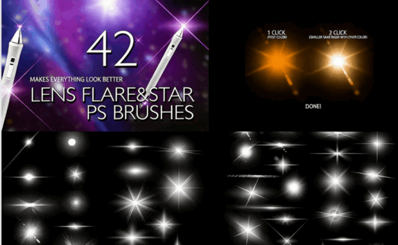 5600组超豪华自定义实用PS笔刷合集(图3)