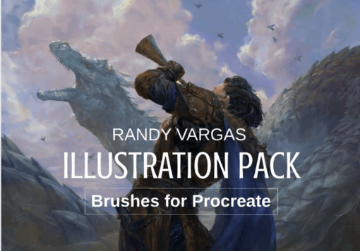 14组专业绘画画笔Procreate笔刷合集(图1)