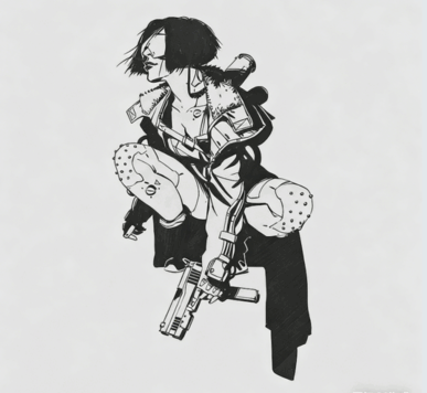 14组水墨墨迹碳素数字绘画PS笔刷合集(图2)