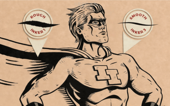 真实墨水效果数字绘画Procreate笔刷合集(图5)