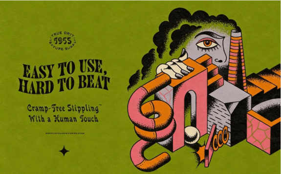 69组浮点艺术特效数字绘画PS笔刷合集(图5)