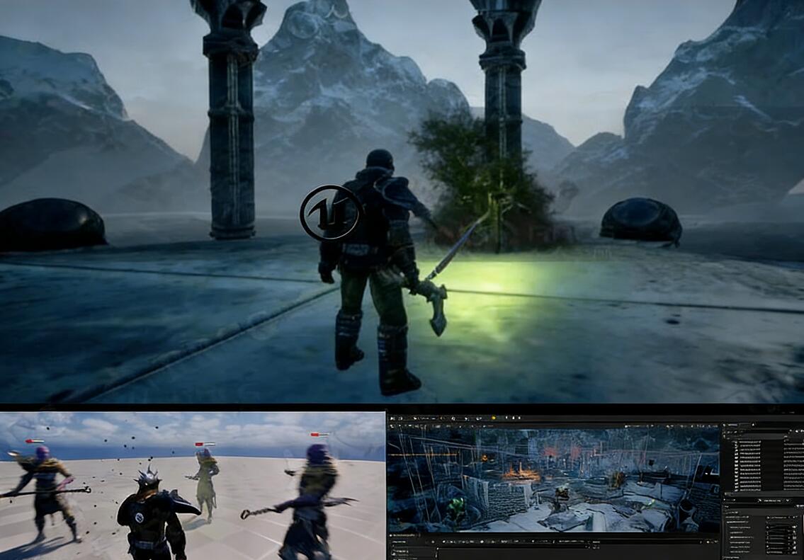 【中文字幕】UE5动作角色扮演游戏制作实战训练视频教程(图1)