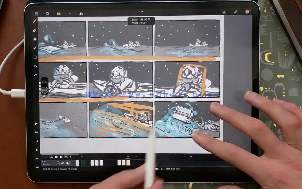 【中文字幕】分镜故事板创意设计基础核心技能训练视频教程(图4)