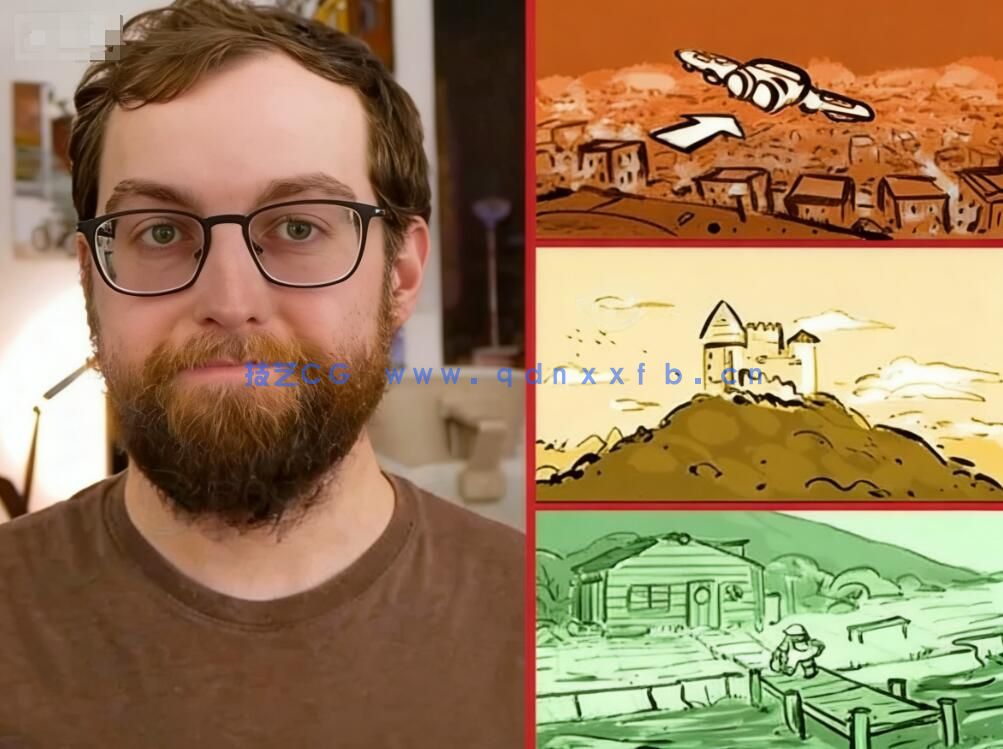 【中文字幕】分镜故事板创意设计基础核心技能训练视频教程(图10)