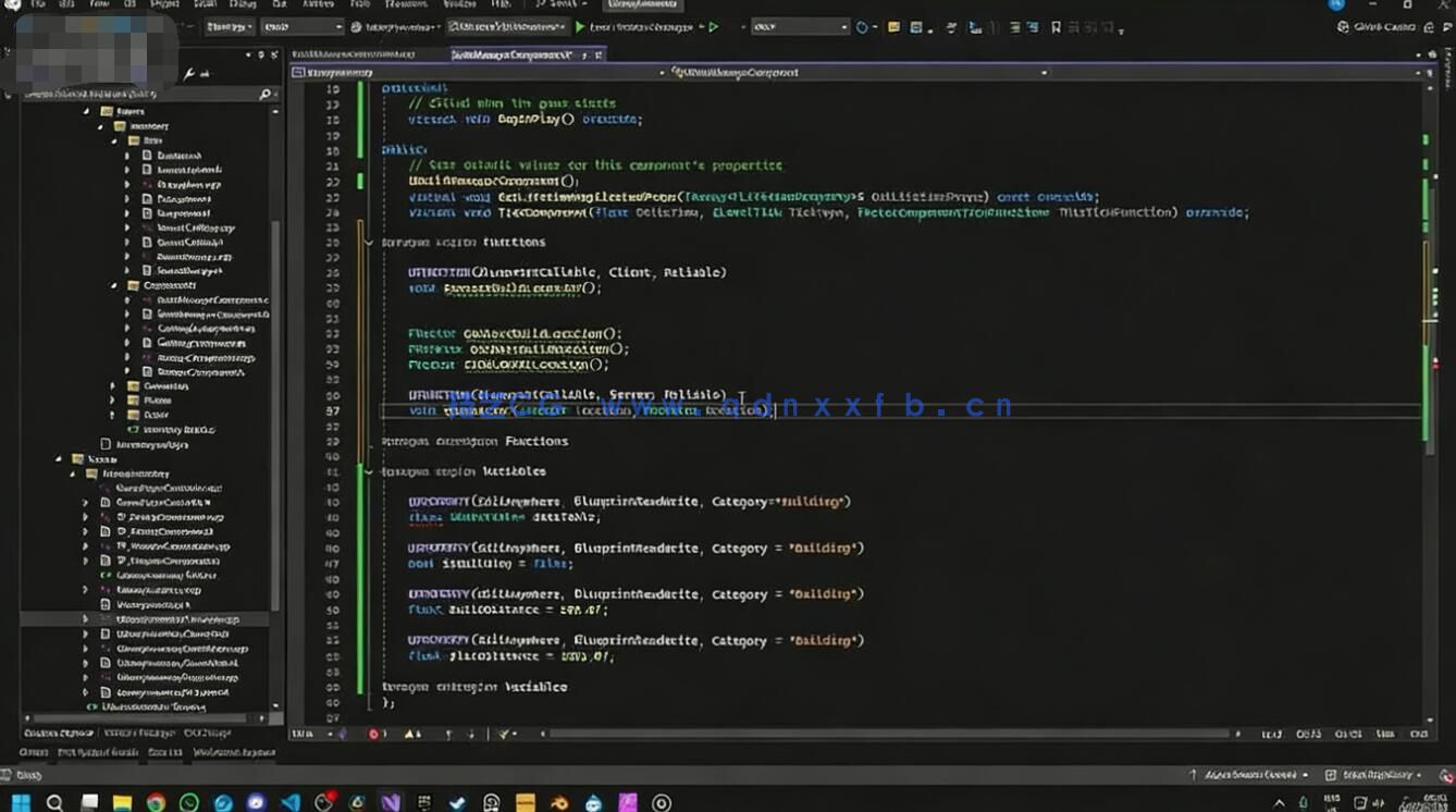 【中文字幕】UE5与C++多人RPG生存沙盒类游戏物品道具建筑系(图4)