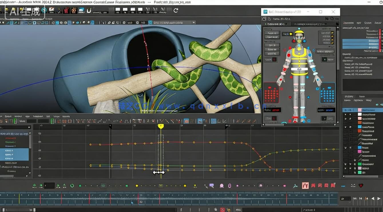 【中文字幕】Maya电影级表演角色动画大师班视频教程(图3)