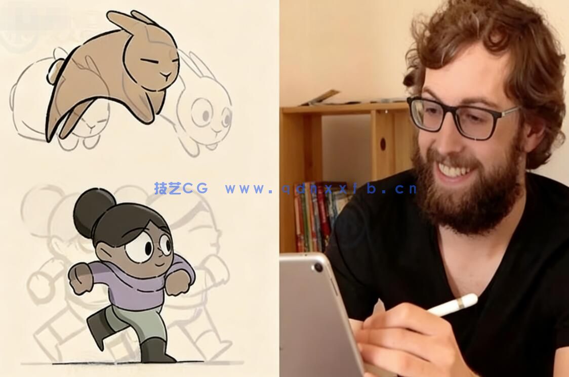 【中文字幕】二维动画初学者入门完全自学训练视频教程(图1)