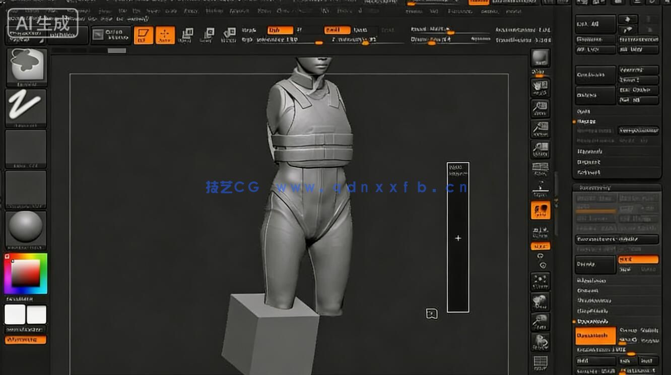 Zbrush雕刻建模3D打印核心技术训练视频教程(图9)