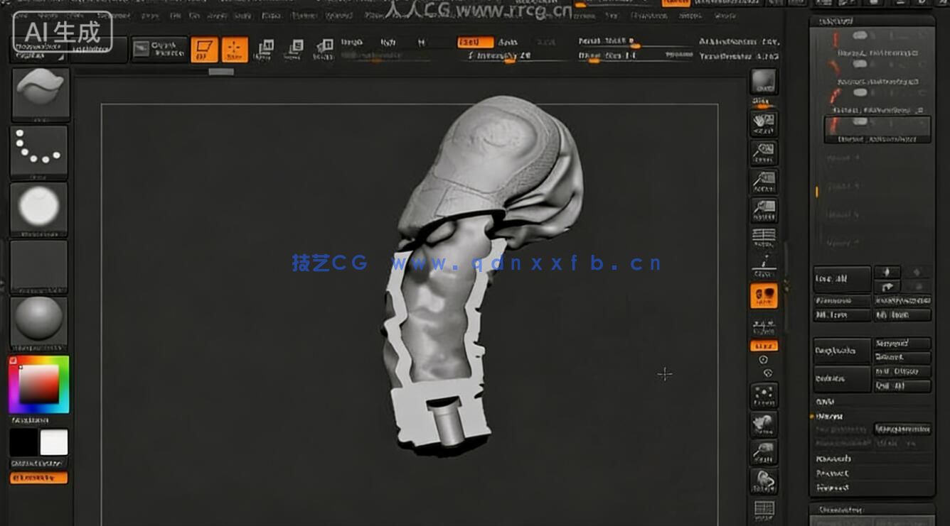 Zbrush雕刻建模3D打印核心技术训练视频教程(图6)