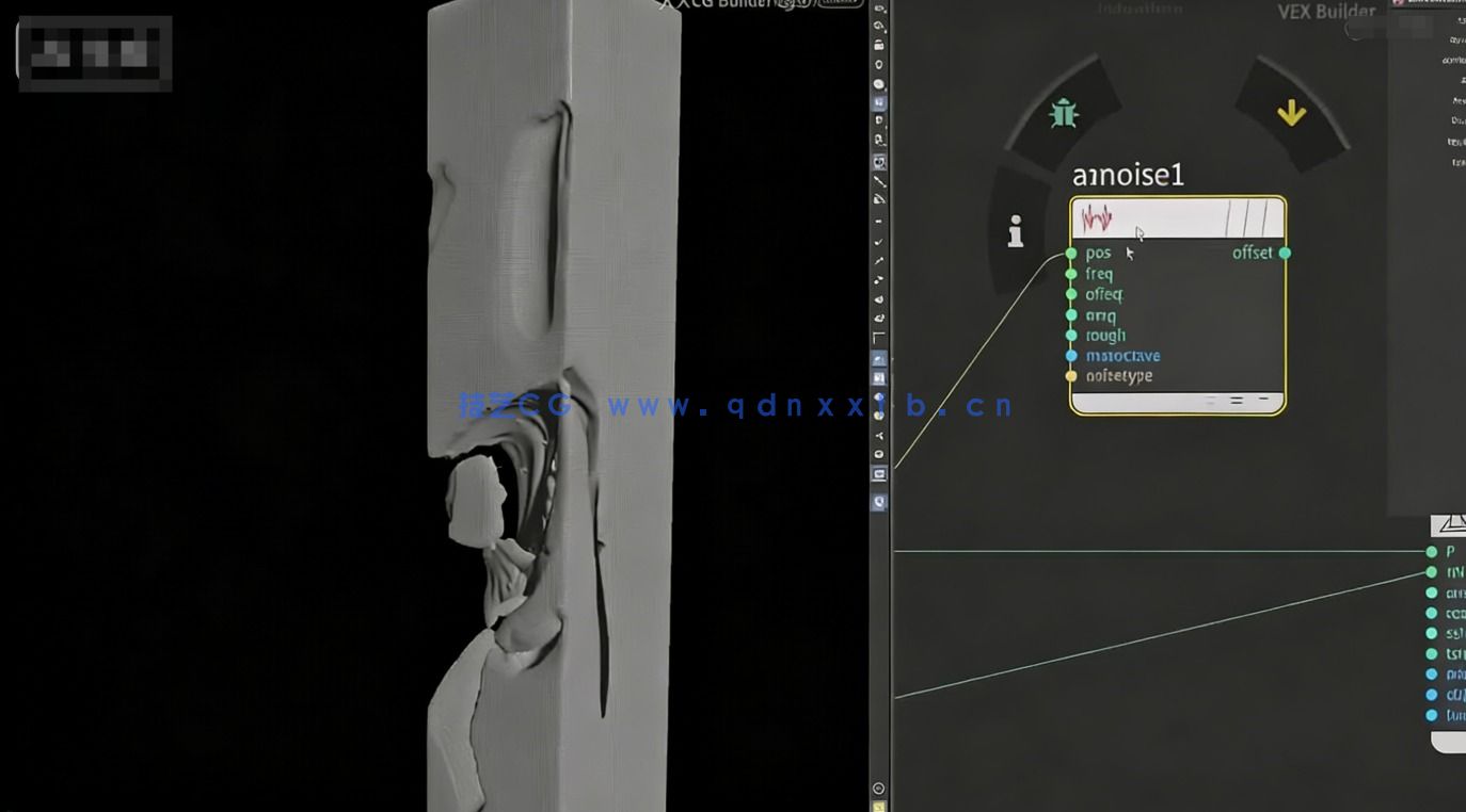 【中文字幕】Houdini媒介抽象化创意模拟特效视频教程(图3)