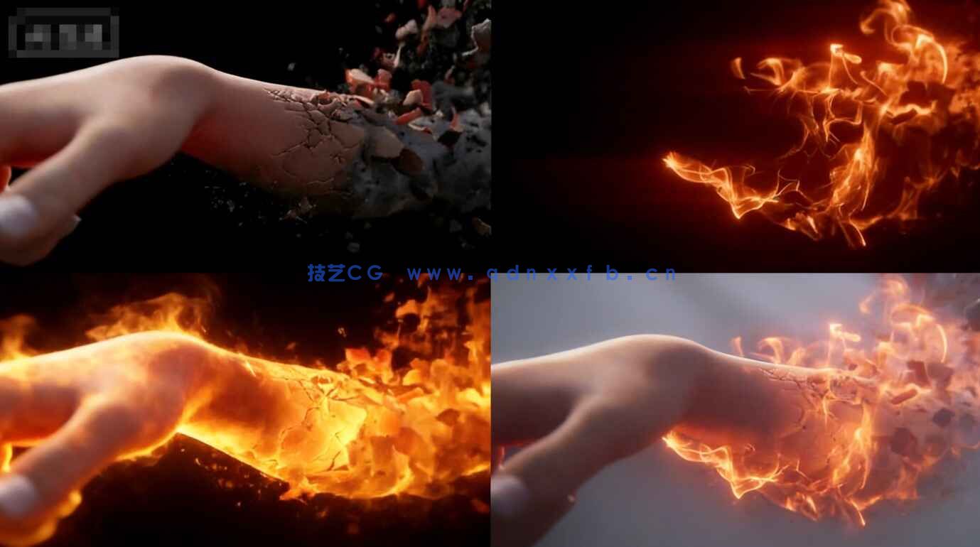 【中文字幕】Houdini中Vellum物体破碎与消散VFX特效视频教程(图1)