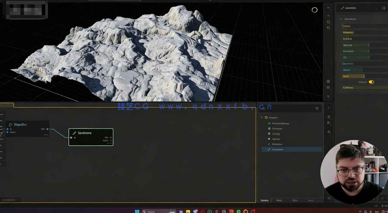 【中文字幕】Houdini程序化游戏环境资产制作流程视频教程(图8)