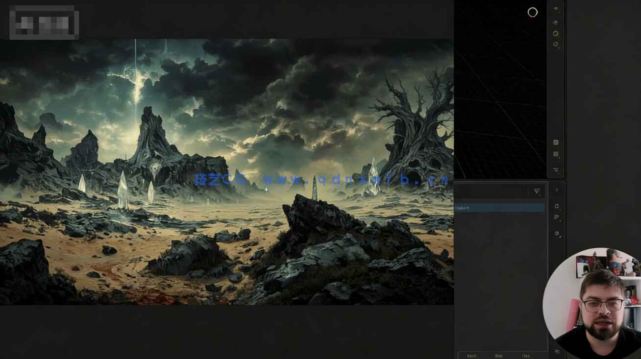 【中文字幕】Houdini程序化游戏环境资产制作流程视频教程(图7)