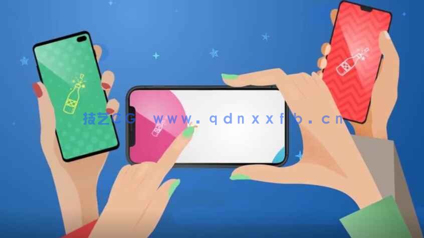 手机移动端卡通新年开场展示动画PR模板(图1) 手机移动端卡通新年开场展示动画PR模板(图1)