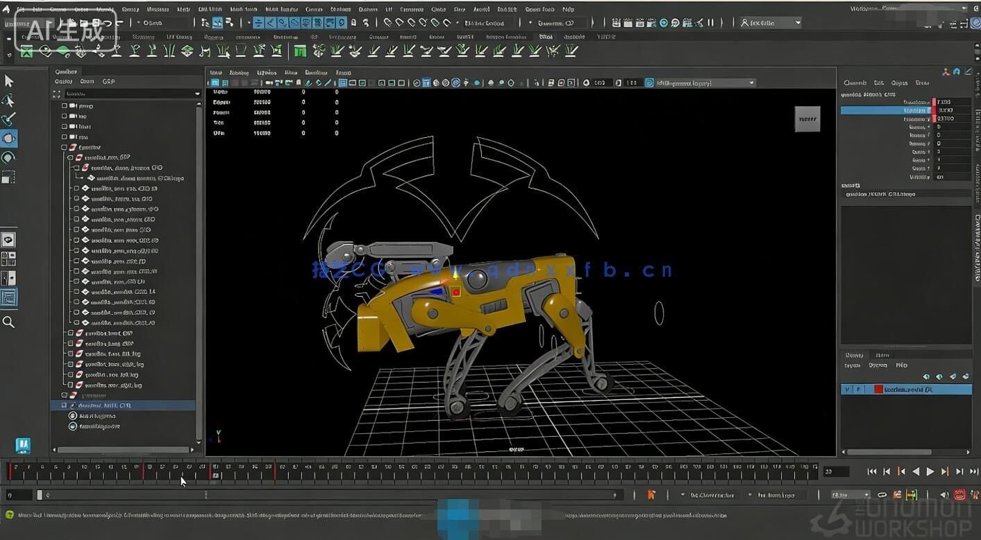 【中文字幕】Maya 2026基础核心技术入门训练视频教程第一季(图4)