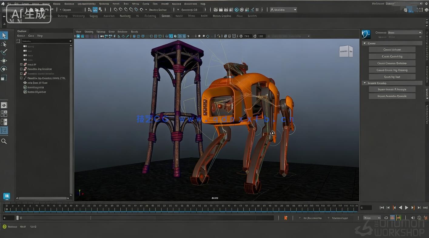 【中文字幕】Maya 2026基础核心技术入门训练视频教程第一季(图2)