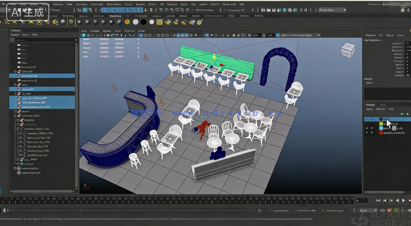 【中文字幕】Maya 2026基础核心技术入门训练视频教程第一季(图3)
