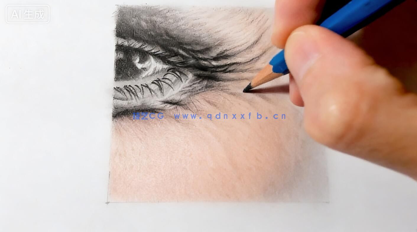 【中文字幕】皮肤质感纹理写实绘画技巧视频教程(图4)