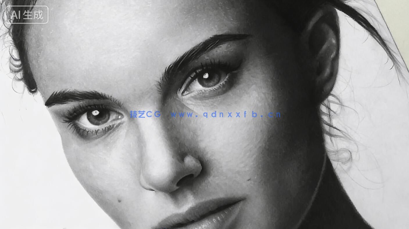 【中文字幕】皮肤质感纹理写实绘画技巧视频教程(图5)