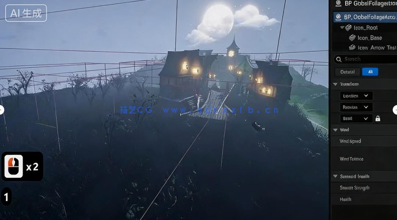 【中文字幕】Blender5与UE5.7幽灵鬼街大型建筑场景搭建实战训练(图4)