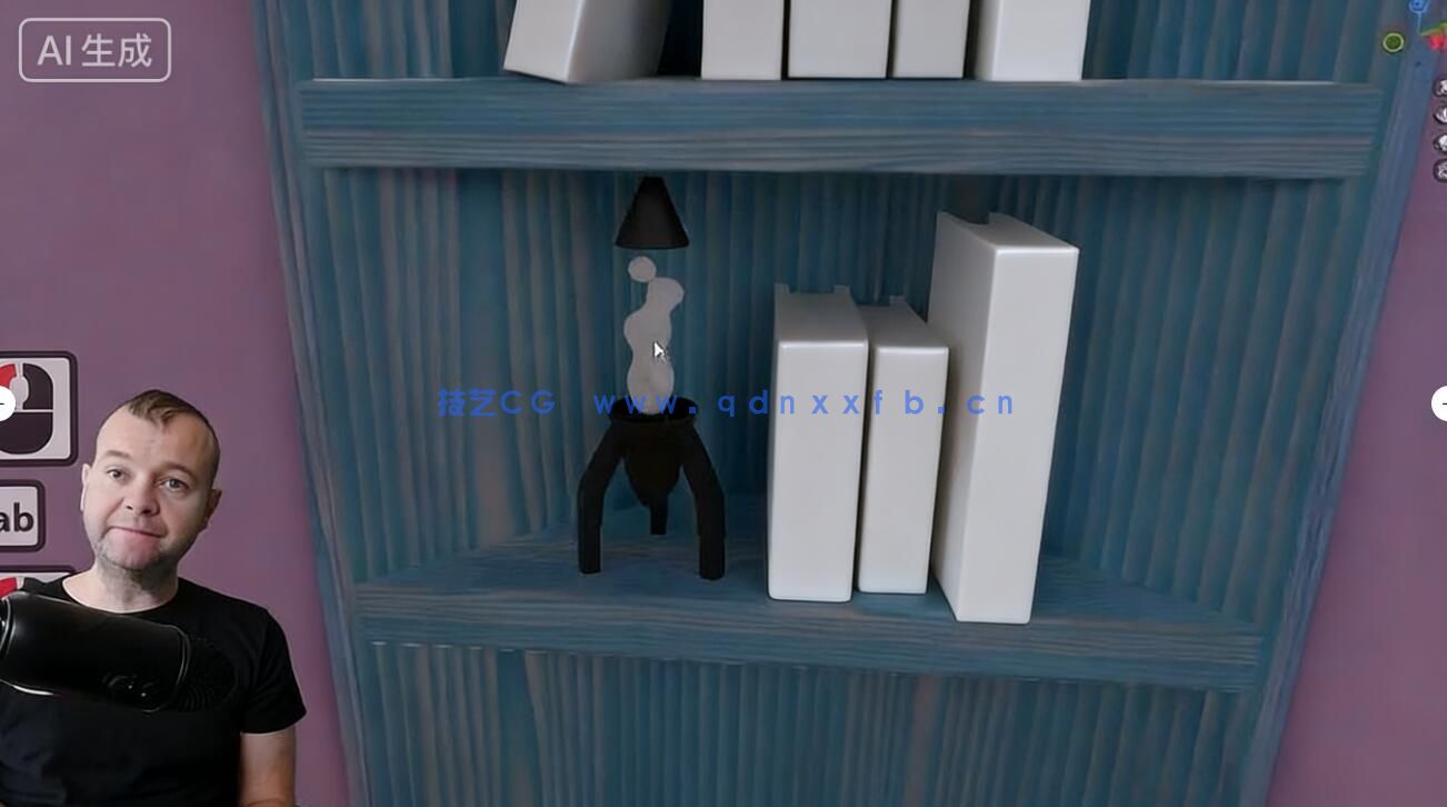 【中文字幕】Blender等距视角房间设计艺术实战训练视频教程(图8)