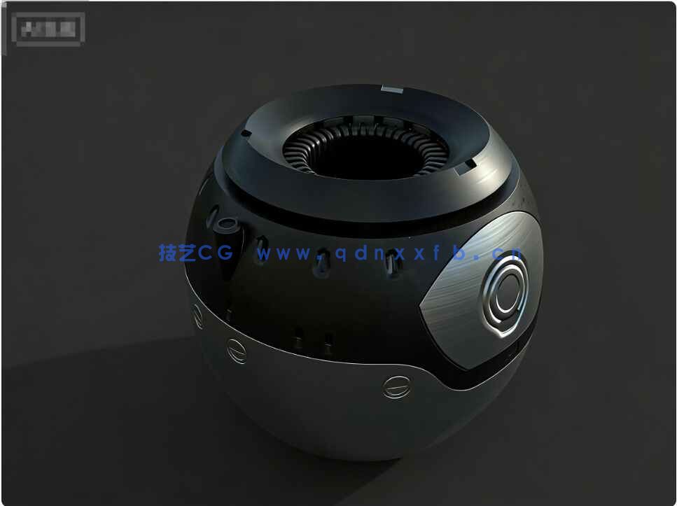 [家具模型] 科幻硬表面箱体道具场景细节3D模型资源包(图7)